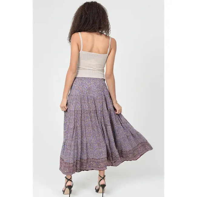 Angie Angie Tiered Skirt Smock Waist (26P57)