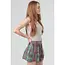 Angie Angie Mixed Plaid Short (BS895)