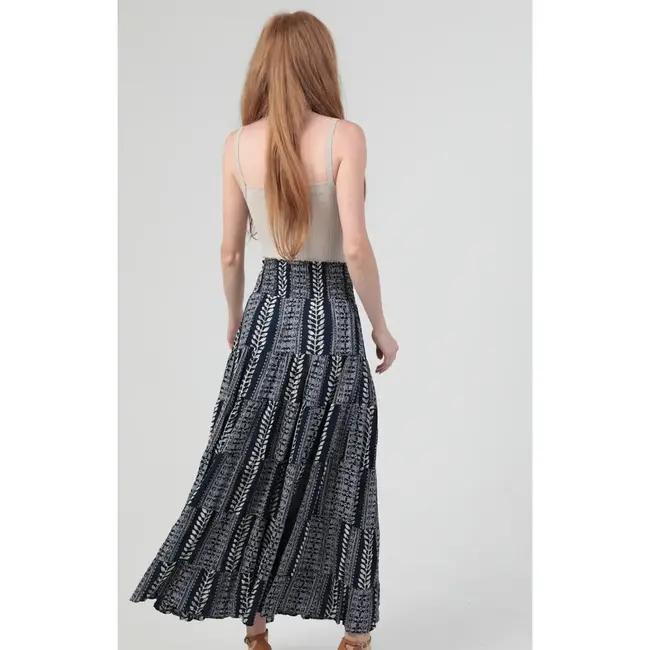 Angie Angie Tiered Skirt Smock Waist (26P57)