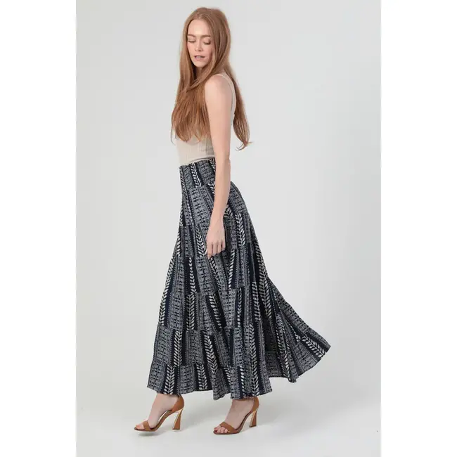 Angie Angie Tiered Skirt Smock Waist (26P57)