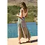 Angie Maxi Skirt w Smocked Waistband (B6A91)