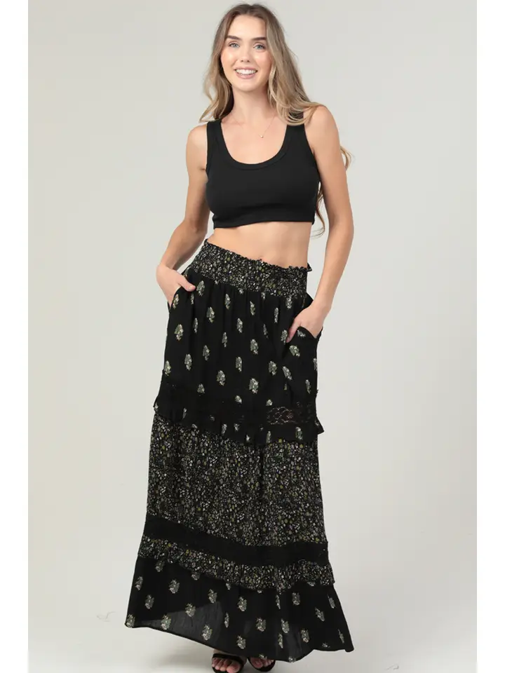 andmary Mel gather skirt Mサイズ ANDMARY】Mel gather skirt