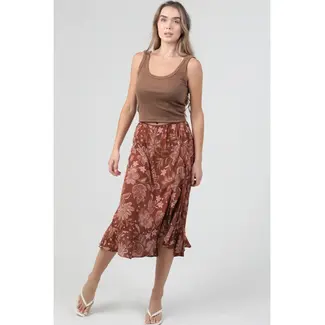 Angie Angie Skirt with Ruffle (B6E89)