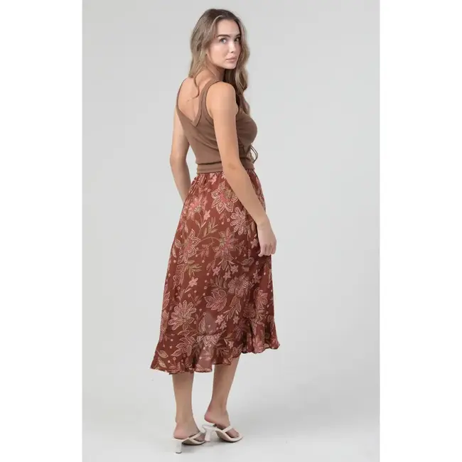 Angie Skirt with Ruffle (B6E89)