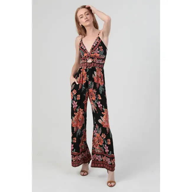 Angie Angie Keyhole Jumpsuit (B5A42)
