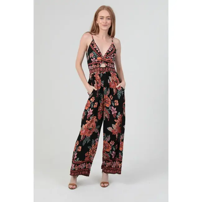 Angie Angie Keyhole Jumpsuit (B5A42)