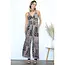 Angie Angie Twist Front Jumpsuit W/ Keyhole (B5A42)