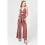 Angie Angie Twist Front Jumpsuit W/ Keyhole (B5A42)