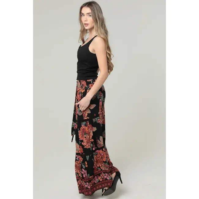 Angie Tie Waist Crochet Tier Pant (25T18)