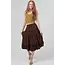 Angie Smock Waist Midi Skirt (B6A73)