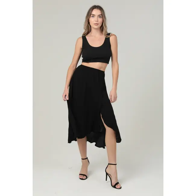 Angie Angie Skirt with Ruffle (B6E89)