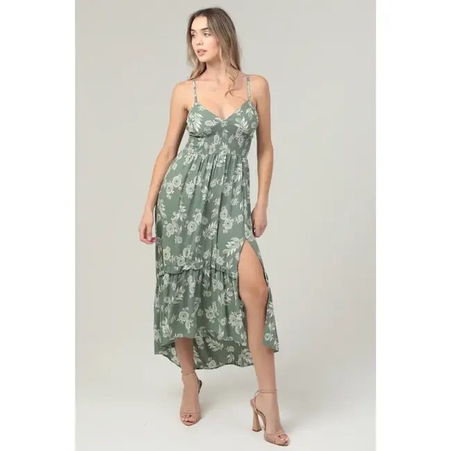 Angie Angie Spag Strap Sweetheart Dress (C4729)