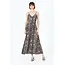Angie V Neck Dress w/Smocked Sides (F4B70)