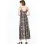 Angie V Neck Dress w/Smocked Sides (F4B70)