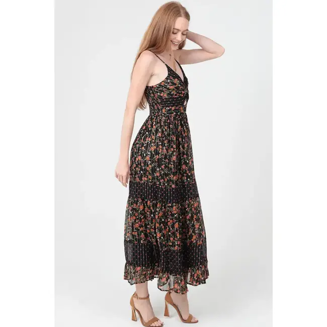 Angie Peek-A-Boo Maxi Dress (F4F50)