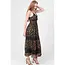 Angie Peek-A-Boo Maxi Dress (F4F50)