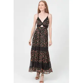 Angie Angie Peek-A-Boo Maxi Dress (F4F50)