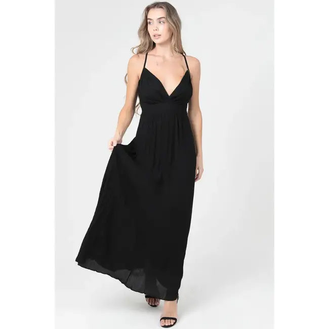 Angie Angie Maxi Dress w/ Surplus Top (B4Y27)