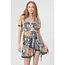 Angie Angie Wrap Dress w/ Lace Edging (C4F54)