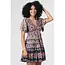 Angie Angie V Neck Flutter Sleeve Dress (C4G26)