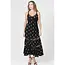 Angie Angie Tiered Maxi w/ Lace Panels (C4G39)