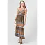 Angie Deep V-Neck Maxi (F4F48)