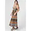 Angie Deep V-Neck Maxi (F4F48)
