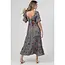 Angie Angie L/S Tie Back Maxi Dress (F4K33)