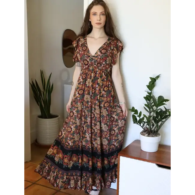 Angie Angie Maxi Dress (F4G10)