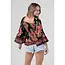Angie Angie Bell Slv Smocked Top (C2584)