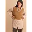 Double Zero Double Zero Scoop Neck Sleeveless Knit Vest (DZ25E363)