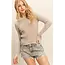HYFVE HYFVE Versatile Ribbed Knit Sweater (HF25F292)