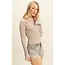 HYFVE HYFVE Versatile Ribbed Knit Sweater (HF25F292)