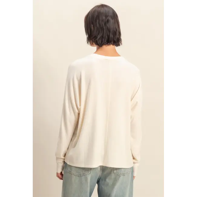 Double Zero Double Zero Relaxed Loose Top (DZ25F119)