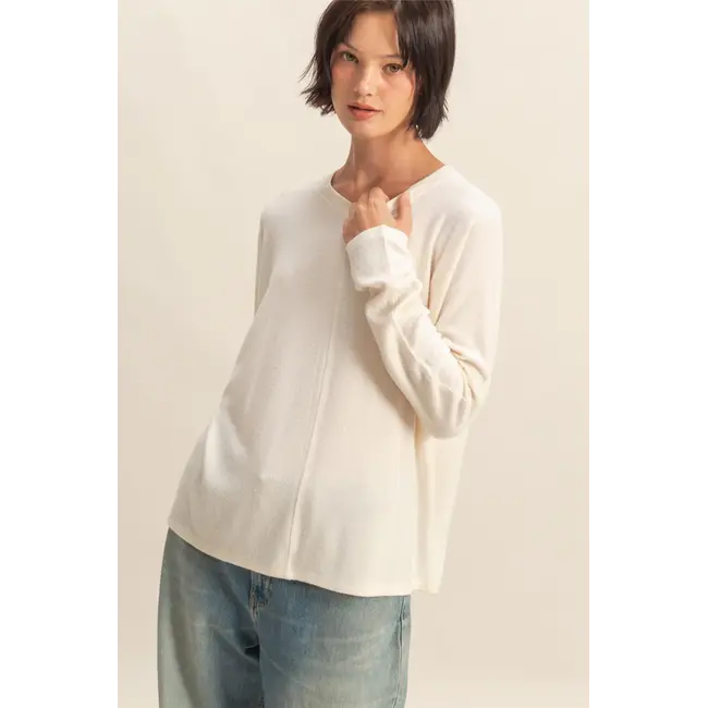 Double Zero Double Zero Relaxed Loose Top (DZ25F119)