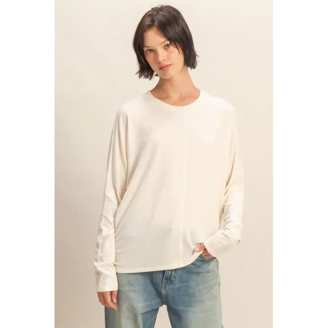 Double Zero Double Zero Relaxed Loose Top (DZ25F119)