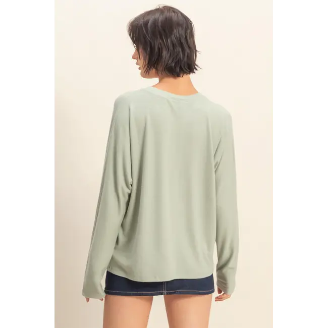 Double Zero Double Zero Relaxed Loose Top (DZ25F119)