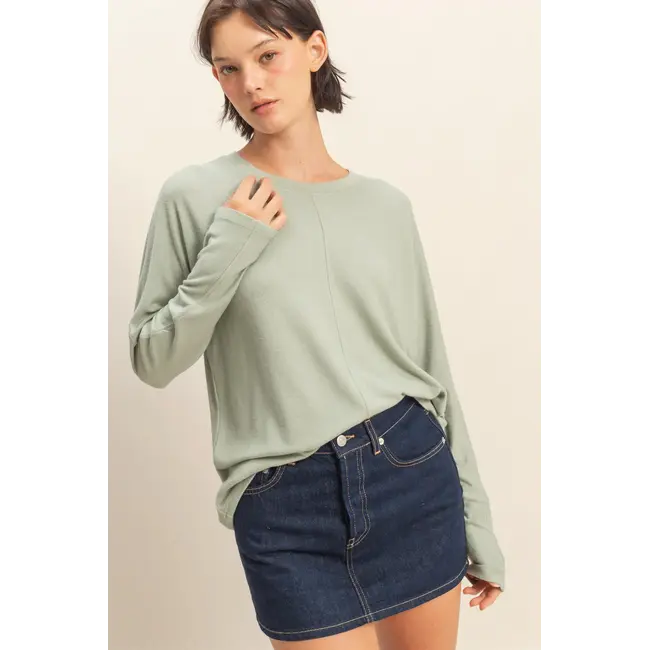 Double Zero Double Zero Relaxed Loose Top (DZ25F119)