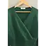Double Zero Double Zero Surplice V Neck Sweater (DZ25F127)