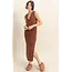 Double Zero Double Zero Sweater Vest and Maxi Skirt Set (DZ25F134)