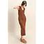 Double Zero Double Zero Sweater Vest and Maxi Skirt Set (DZ25F134)