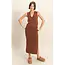 Double Zero Double Zero Sweater Vest and Maxi Skirt Set (DZ25F134)