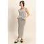 Double Zero Double Zero Sweater Vest and Maxi Skirt Set (DZ25F134)