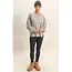 Double Zero Double Zero Brushed Waffle Long Sleeve Casual Top (DZ25F398)