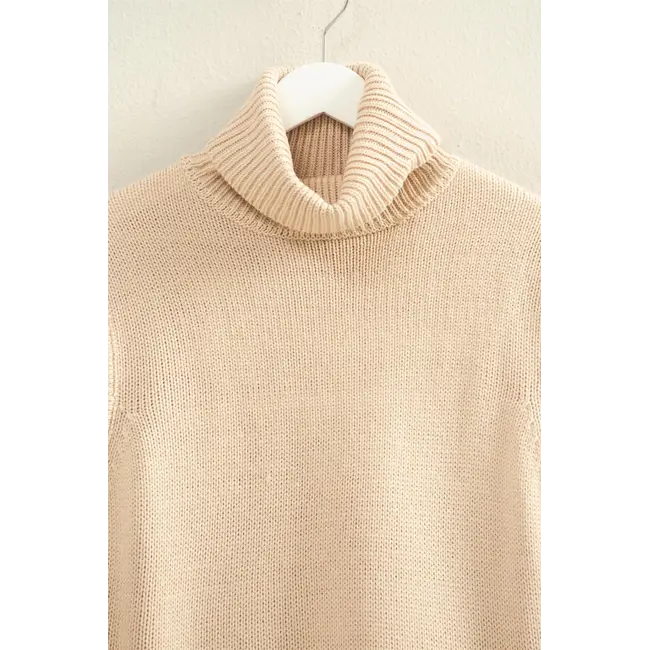 HYFVE HYFVE Sleeveless Turtleneck Sweater Top (HF25E801)