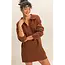 Double Zero Double Zero Polo Long Sleeve Sweater Dress (DZ25E838)