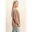 Double Zero Double Zero Oversized Crew Neck Sweatshirt (DZ25E954)