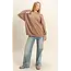 Double Zero Double Zero Oversized Crew Neck Sweatshirt (DZ25E954)