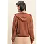 Double Zero Double Zero Oversized Hoodie Long Sleeve Top (DZ25F001)