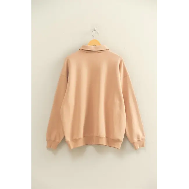 Double Zero Double Zero Oversized Sweatshirt (DZ25F074)
